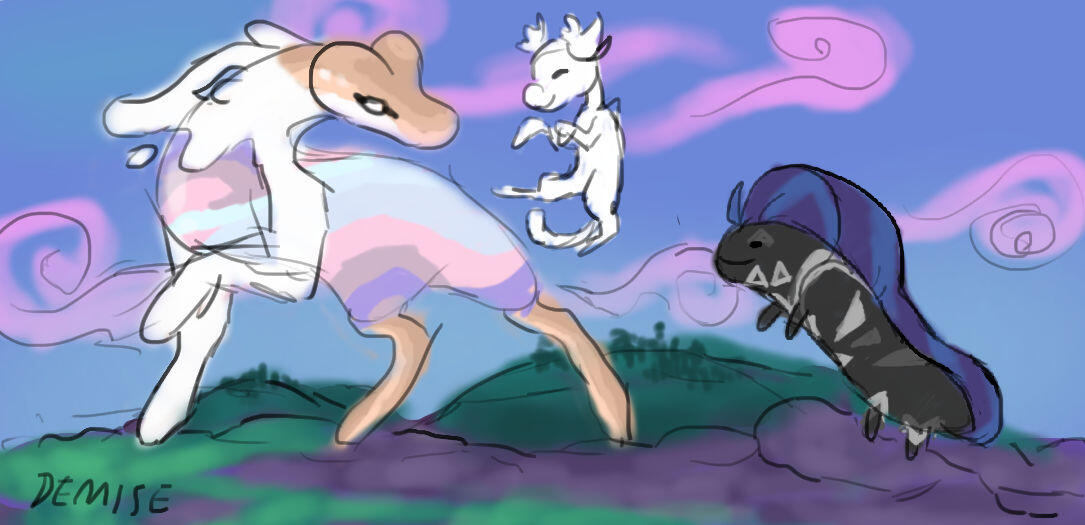 Sketch, colour and background